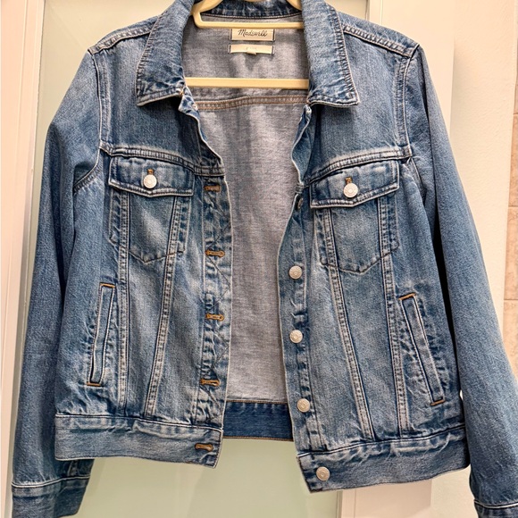 Madewell Jackets & Blazers - Madewell Classic Light Blue Denim Jacket
